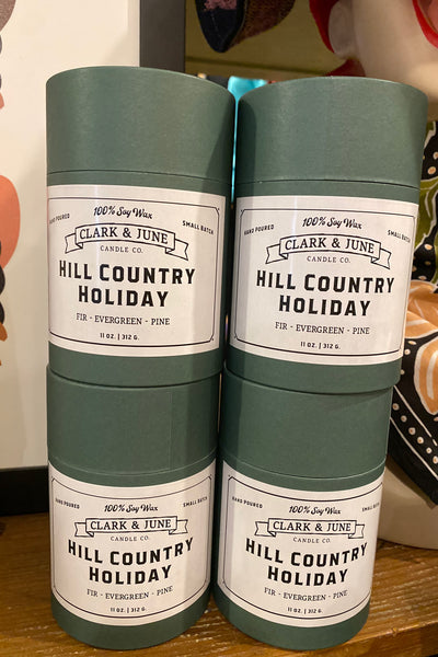 Texas Holiday Candle