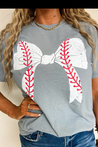 Baseball Bow Tee