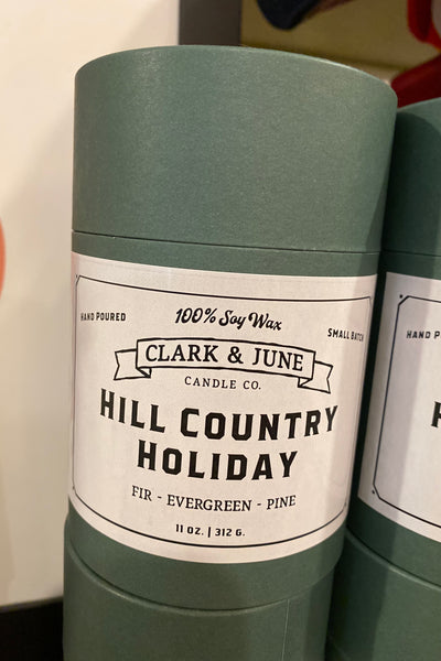 Texas Holiday Candle