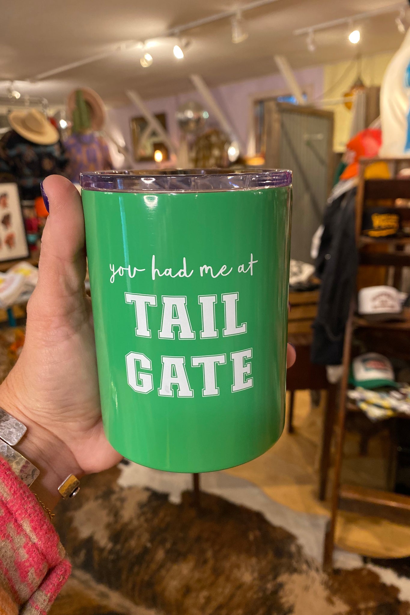 You had me at tailgate insulated cup
