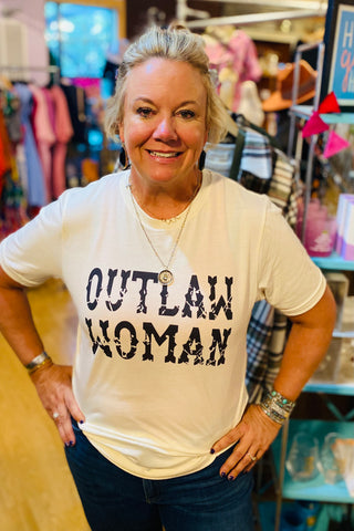 Outlaw Woman Graphic Tshirt