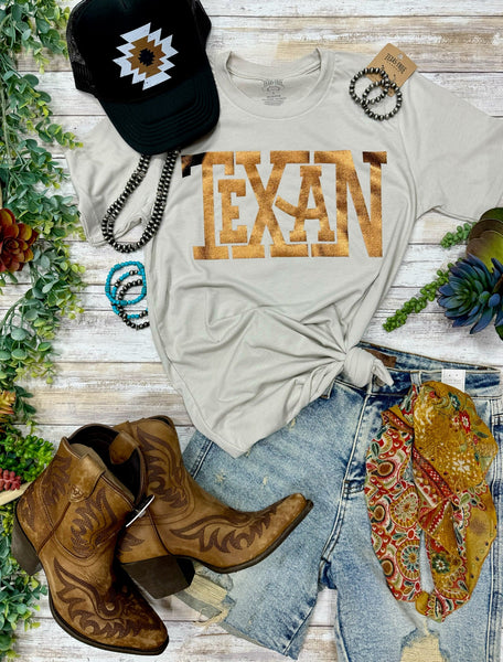Texan in Foil Tee