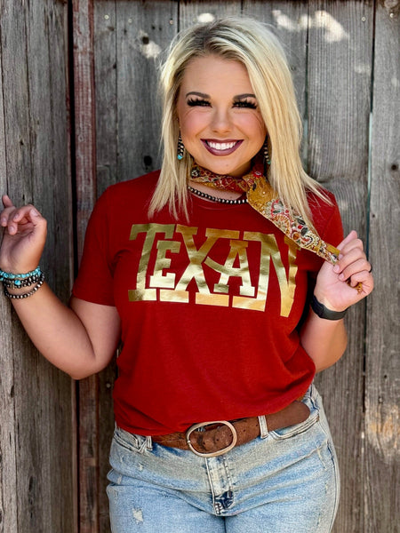Texan in Foil Tee