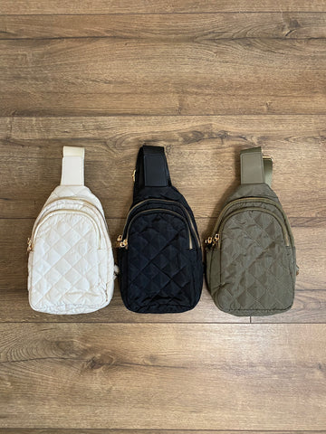 Quilted Crossbody Bag