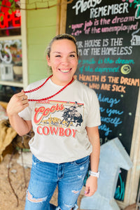 Coors Cowboy Tshirt