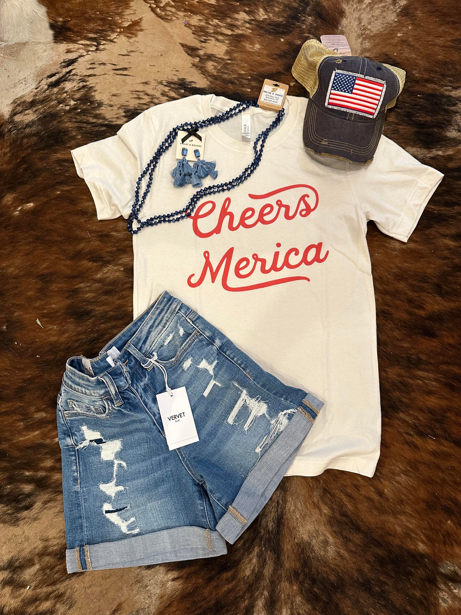 Cheers America Tee