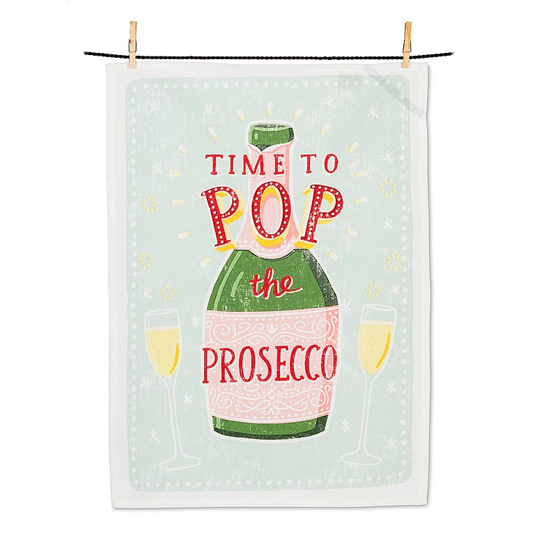 Prosecco Tea Towel