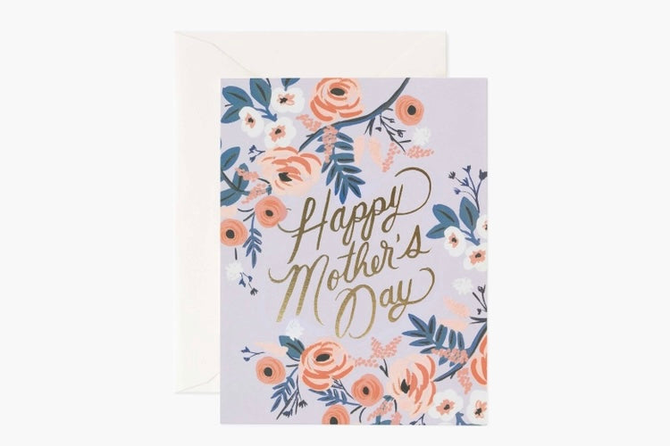 Rosy Mother's Day Card