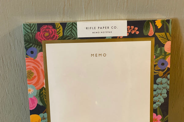 Garden Party Memo Notepad