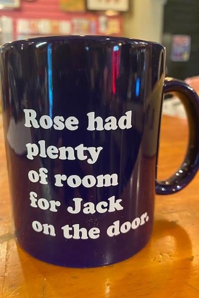 Rose coffee mug